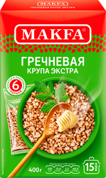 Крупа гречневая MAKFA Экстра в пакетиках, 6х66г