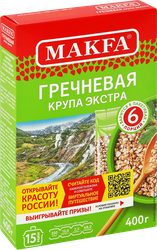 Крупа гречневая MAKFA Экстра в пакетиках, 6х66г