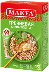 Крупа гречневая MAKFA Экстра в пакетиках, 6х66г