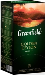 Чай черный GREENFIELD Golden Ceylon, 25пак