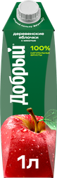 Изображение товара Нектар ДОБРЫЙ Деревенские яблочки, 1л