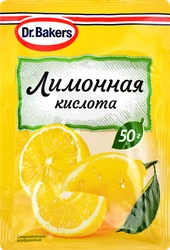 Кислота лимонная DR.OETKER, 50г