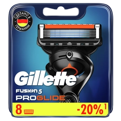 Кассеты сменные для бритья GILLETTE Fusion5 ProGlide, 8шт