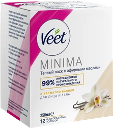 Воск для эпиляции VEET теплый, 250мл