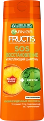 Шампунь для секущихся и очень поврежденных волос FRUCTIS Sos Восстановление, 250мл