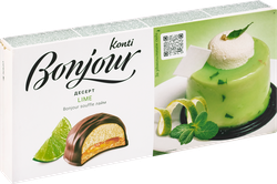 Десерт сложный KONTI Бонжур лайм, 232г