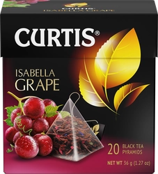 Чай черный CURTIS Isabella Grape с ароматом винограда, 20пак