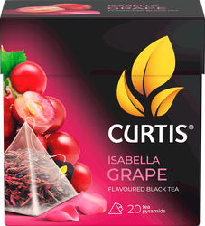 Изображение товара Чай черный CURTIS Isabella Grape с ароматом винограда, 20пак