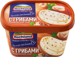 Сыр плавленый HOCHLAND с грибами 55%, без змж, 400г