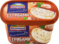 Сыр плавленый HOCHLAND с грибами 55%, без змж, 400г