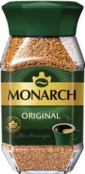 Кофе растворимый JACOBS Monarch/Monarch original натуральный сублимированный, 190г