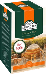 Чай черный AHMAD TEA Цейлонский Оранж Пеко листовой, 500г