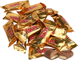 Конфеты TWIX Minis с печеньем и карамелью, покрытые молочным шоколадом, весовые