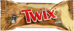 Конфеты TWIX Minis с печеньем и карамелью, покрытые молочным шоколадом, весовые