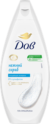 Изображение товара Гель-скраб для душа ДАВ Нежное обновление бессульфатный, 250мл