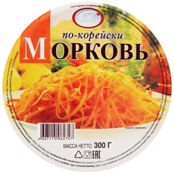 Морковь ФЭГ По-корейски, 300г