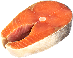 Кета ЛЕНТА FRESH стейк (из замороженного сырья), весовая