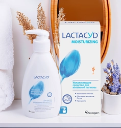 Средство для интимной гигиены LACTACYD Moisturizing увлажняющее, 200мл