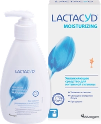 Средство для интимной гигиены LACTACYD Moisturizing увлажняющее, 200мл