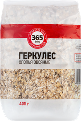 Изображение товара Хлопья 365 ДНЕЙ Геркулес, 400г