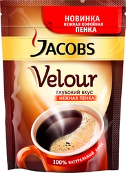 Кофе растворимый JACOBS Velour/Monarch Velour натуральный порошкообразный, 70г