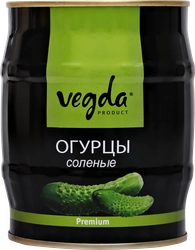 Огурцы соленые VEGDA, 580г