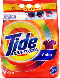 Стиральный порошок для цветного белья TIDE Аквапудра Color, автомат, 4,5кг