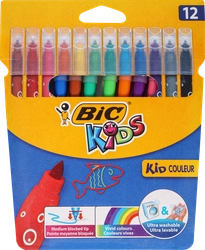 Фломастеры BIC Kids Couleur 12 цветов Арт. 841798