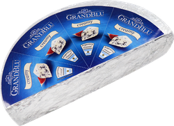 Сыр MILKANA GrandBlu Сливочный с голубой плесенью 56%, без змж, весовой