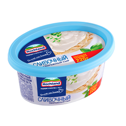 Сыр творожный HOCHLAND сливочный 60%, без змж, 220г