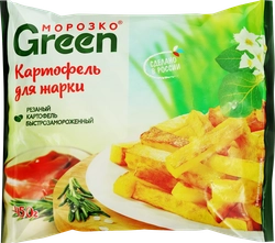 Картофель для жарки замороженный МОРОЗКО Green, 450г
