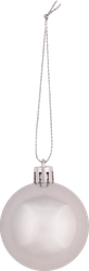 Шар елочный HOMECLUB d=5см, перламутровый/в глиттере, пластик Арт. HP5001-01S02