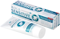 Зубная паста R.O.C.S. Sensitive Восстановление и отбеливание, для чувствительных зубов, 94г