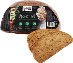 Хлеб ржано-пшеничный подовый РИЖСКИЙ ХЛЕБ Ароматный, по старым рецептам, заварной бездрожжевой, 300г