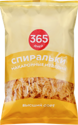 Изображение товара Макароны 365 ДНЕЙ Спираль, группа В высший сорт, 400г