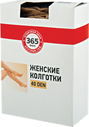 Колготки женские 365 ДНЕЙ 40 den nero 2
