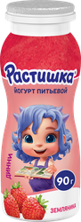 Изображение товара Йогурт питьевой для детей РАСТИШКА Земляника 1,6%, без змж, 90г