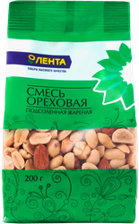 Смесь ореховая ЛЕНТА жареная, 200г
