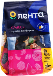 Смесь ЛЕНТА орехи сухофрукты, 200г
