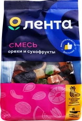 Смесь ЛЕНТА орехи сухофрукты, 200г