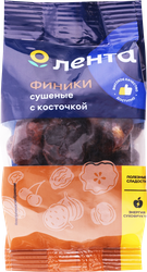 Финики сушеные с косточкой ЛЕНТА, 200г