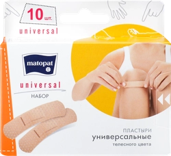 Пластыри MATOPAT Universal 19x76мм, 10шт