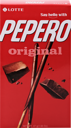 Изображение товара Соломка LOTTE Pepero Original в шоколаде, 47г