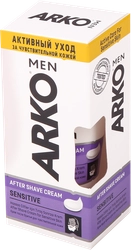 Крем после бритья ARKO Men Sensitive, 50мл