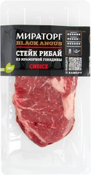 Стейк из мраморной говядины МИРАТОРГ Рибай Black Angus, 320г