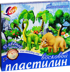 Пластилин восковой ЛУЧ Фантазия, 12 цветов Арт. 25С1523-08