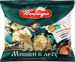Конфеты ПОБЕДА ВКУСА Мишки в лесу, 200г