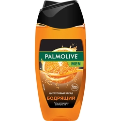 Гель для душа мужской PALMOLIVE Men Цитрусовый заряд Бодрящий 2в1, 250мл