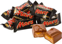 Изображение товара Конфеты MARS Minis c нугой и карамелью, весовые