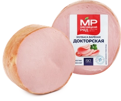 Колбаса вареная МЯСНИЦКИЙ РЯД Докторская, категория А, весовая